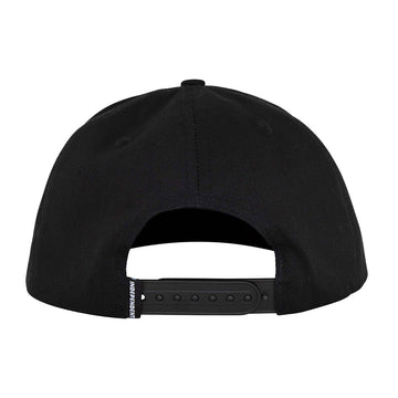 Independent Sticker Slap Snapback Hat - Black