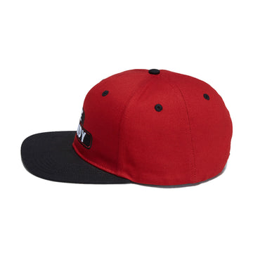 Independent Sticker Slap Snapback Hat - Maroon/Black