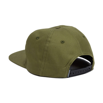 Independent Bar Logo Snapback Hat - Army Green