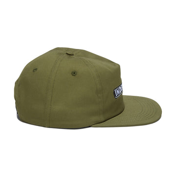 Independent Bar Logo Snapback Hat - Army Green