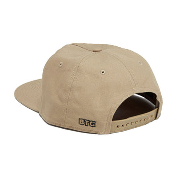 Independent Built To Grind Span Snapback Hat - Khaki