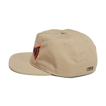Independent Built To Grind Span Snapback Hat - Khaki