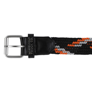 Independent Built To Grind Cord Belt - Black/Orange