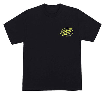 Santa Cruz Wooten Cyber Skull T-Shirt - Black