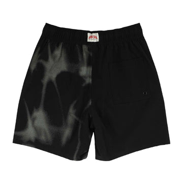 Santa Cruz TTE Messenger Elastic Waist Boardshorts - Black Haze
