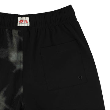 Santa Cruz TTE Messenger Elastic Waist Boardshorts - Black Haze