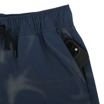 Santa Cruz TTE Messenger Elastic Waist Boardshorts - Blue Haze
