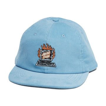 Santa Cruz Self Destruct Snapback Hat - Sky Blue