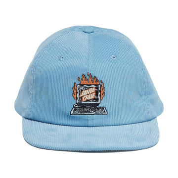 Santa Cruz Self Destruct Snapback Hat - Sky Blue