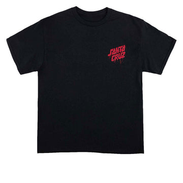 Santa Cruz Delfino Spotlight Dot T-Shirt - Black