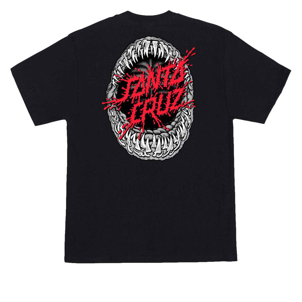 Santa Cruz Shark Jaw T-Shirt - Black – CCS