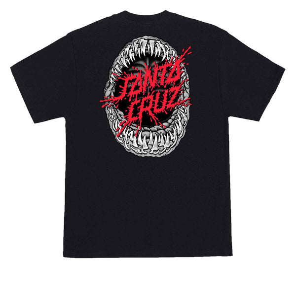 Santa Cruz Shark Jaw T-Shirt - Black – CCS