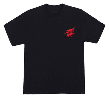 Santa Cruz Shark Jaw T-Shirt - Black