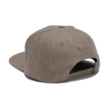 Santa Cruz Plasma Stacked Strip Snapback Hat - Khaki