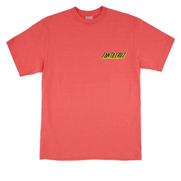 Santa Cruz Roskopp Cruz Control T-Shirt - Coral