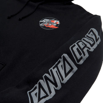 Santa Cruz Meek Slasher Box Hoodie - Black
