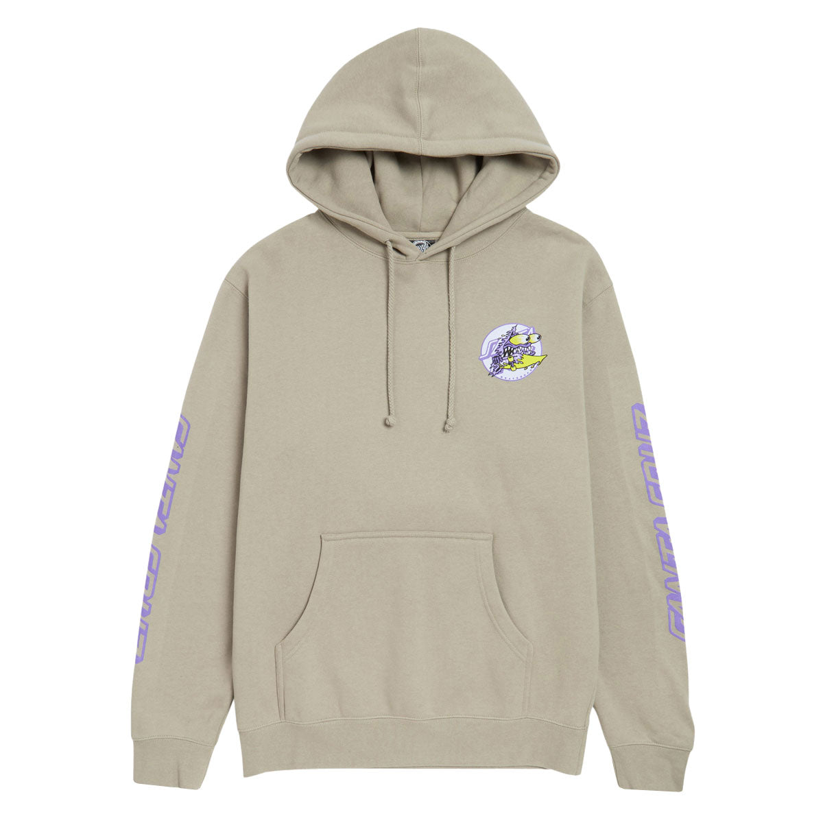 Santa Cruz Meek Slasher Box Hoodie - Cement – CCS