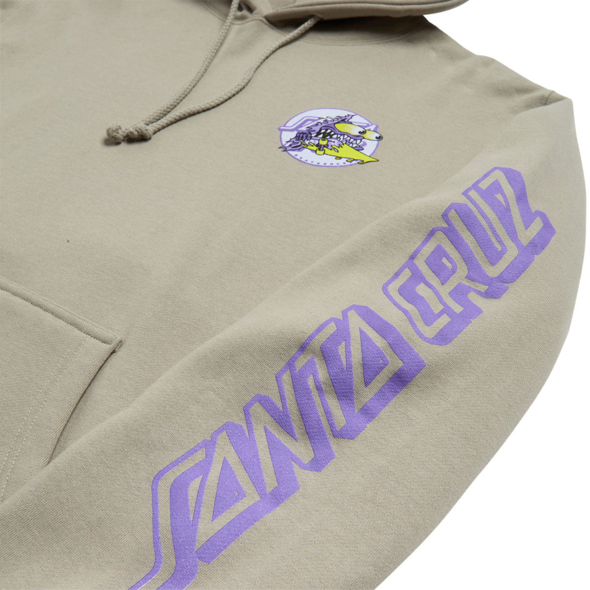 Santa Cruz Meek Slasher Box Hoodie - Cement – CCS