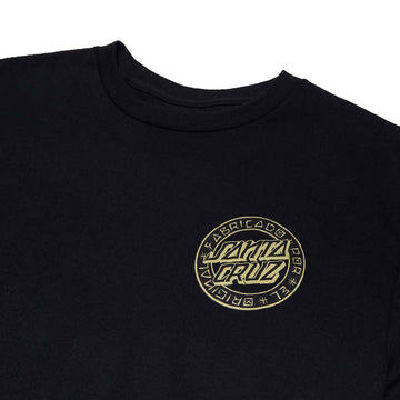 Santa Cruz Loco Dot Chest T-Shirt - Black