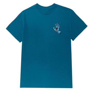 Santa Cruz Screaming Hand T-Shirt - Galapagos Blue