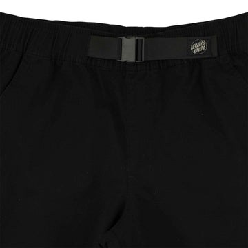 Santa Cruz Flex Elastic Waist Shorts - Black