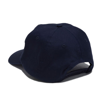 Santa Cruz Strip Felt Snapback Hat - Navy