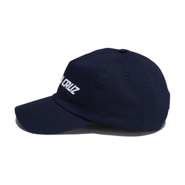 Santa Cruz Strip Felt Snapback Hat - Navy
