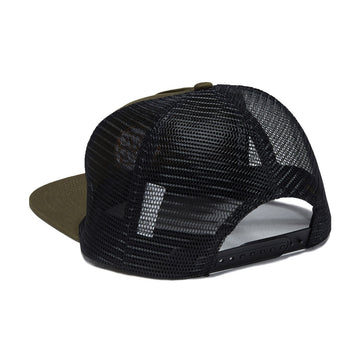 Santa Cruz Cruz Embroidered Trucker Hat - Olive/Black