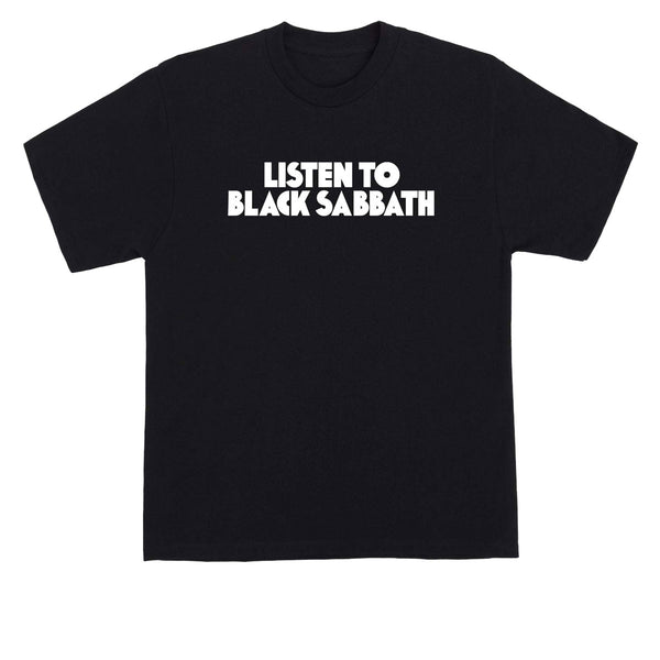 OJ x Black Sabbath Listen To T-Shirt - Black – CCS
