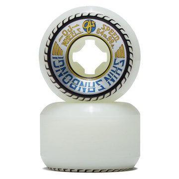 OJ Shin Sanbongi Mini Combos 99a Skateboard Wheels - White - 54mm