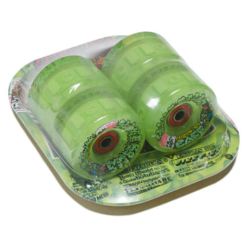 Slime Balls SB Cafe Light Ups OG Slime 78a Skateboard Wheels - Green - 60mm
