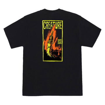 Creature Burn Witch Burn T-Shirt - Black