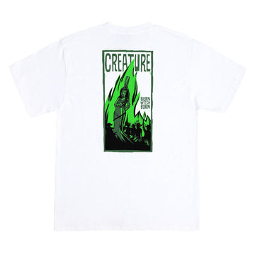 Creature Burn Witch Burn T-Shirt - White