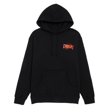 Creature Spiral Skull Hoodie - Black