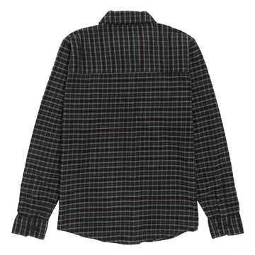 Independent Belmont Long Sleeve Flannel Shirt - Teal/Grey/Black