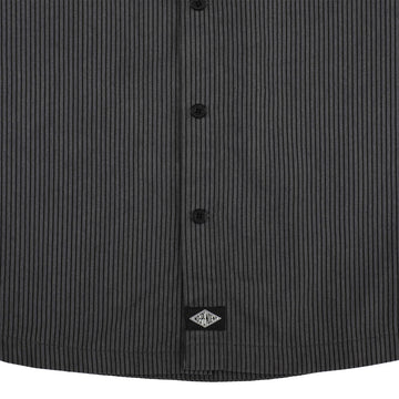 Independent Free On The Streets Shirt - Ash/Black Stripes