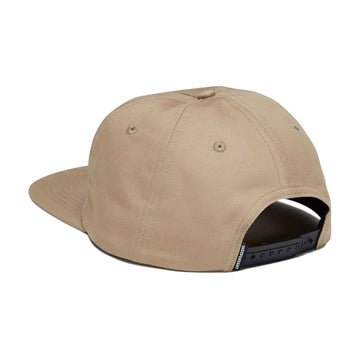 Independent Bar Logo Snapback Hat - Khaki