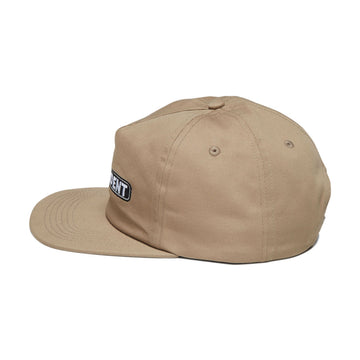 Independent Bar Logo Snapback Hat - Khaki