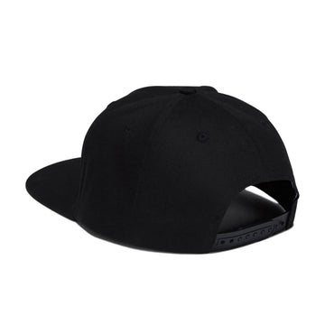 Santa Cruz Forging Dot Snapback Hat - Black