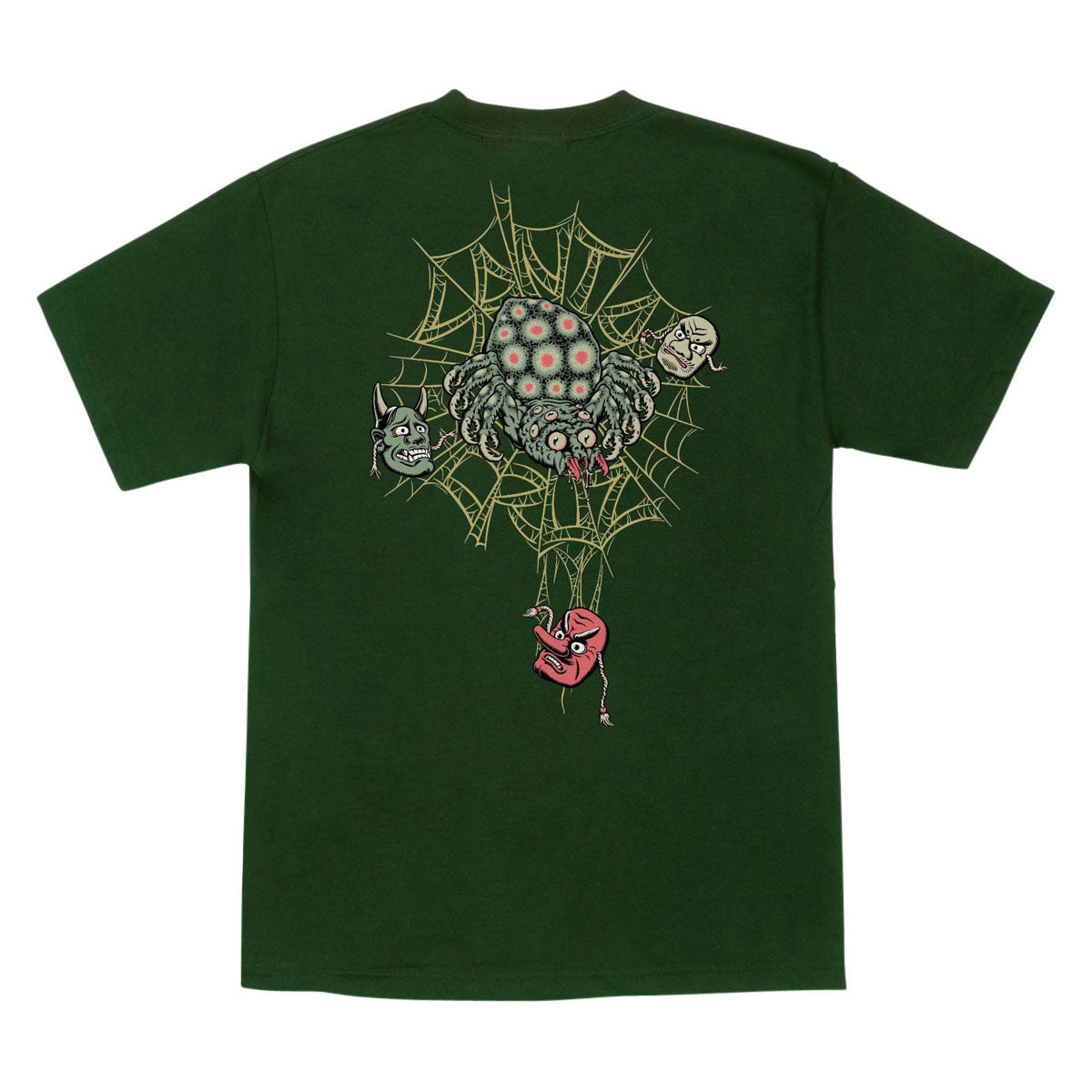 Santa Cruz Dressen Spider T-Shirt - Forest – CCS
