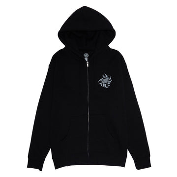 Santa Cruz Scourge Hand Zip Hoodie - Black