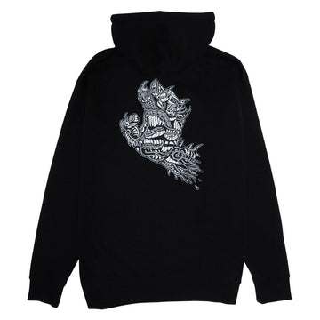 Santa Cruz Scourge Hand Zip Hoodie - Black