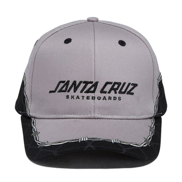 Santa Cruz Spot Snapback Hat - Grey Chain