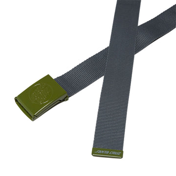 Santa Cruz Opus Dot Web Belt - Grey/Army