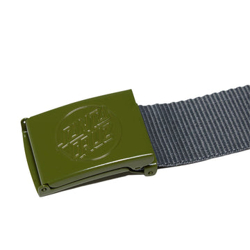 Santa Cruz Opus Dot Web Belt - Grey/Army