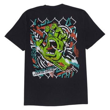 Santa Cruz Damaged Hand T-Shirt - Charcoal