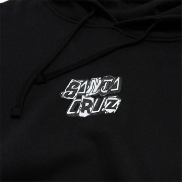 Santa Cruz Pay Off Dot Hoodie - Black
