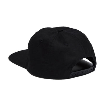 Santa Cruz Pay Off Stack Strip Snapback Hat - Black