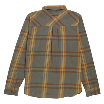 Santa Cruz Classic Long Sleeve Flannel Shirt - Natural Plaid