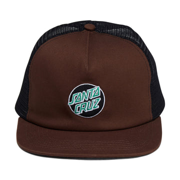 Santa Cruz Cruz Embroidered Snapback Hat - Olive/Black